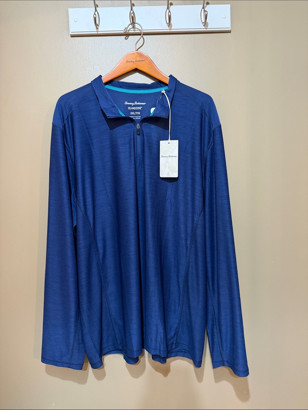 Tommy Bahama Palm Coast Half-Zip Long Sleeve Pullover - ST225596